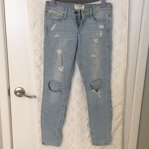 Frame Distressed Jeans